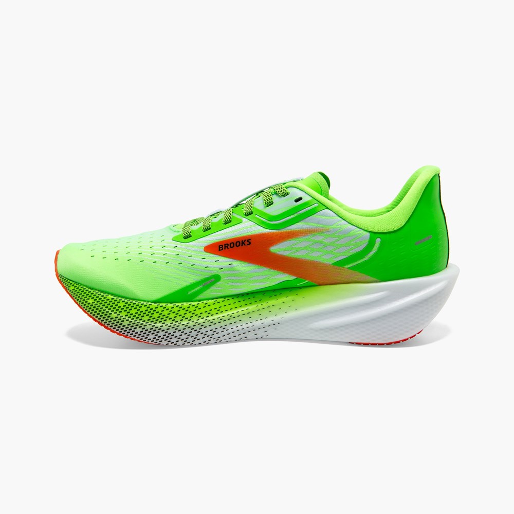 Chaussures Running Route Brooks Hyperion Max Corail Noir Homme | UJD-5592283